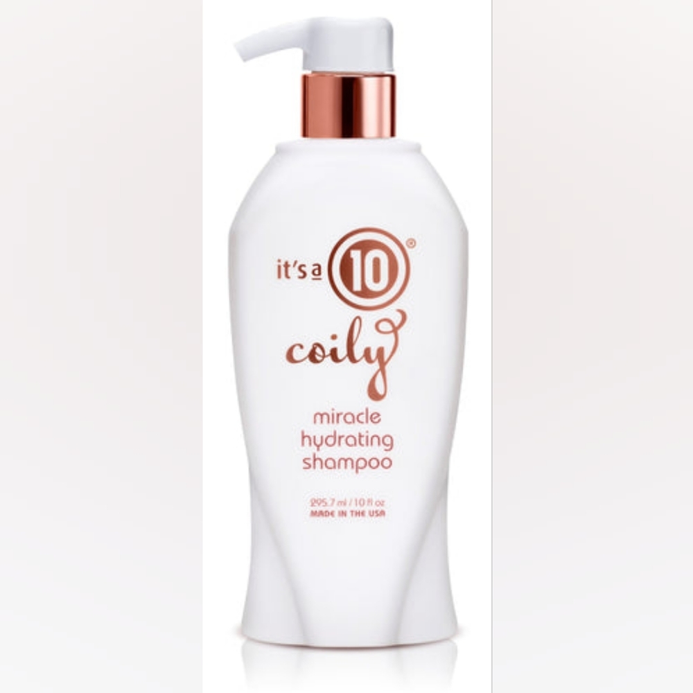 It's a 10 miracle coily hydrating shampoo